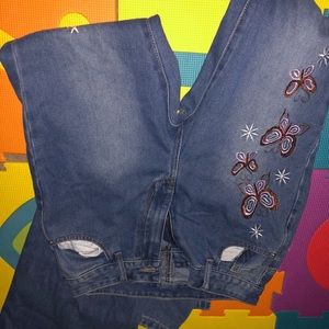 Never worn butterfly pants
